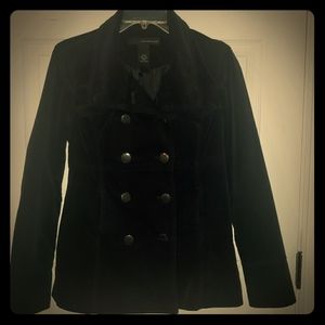 Black Calvin Klein pea coat